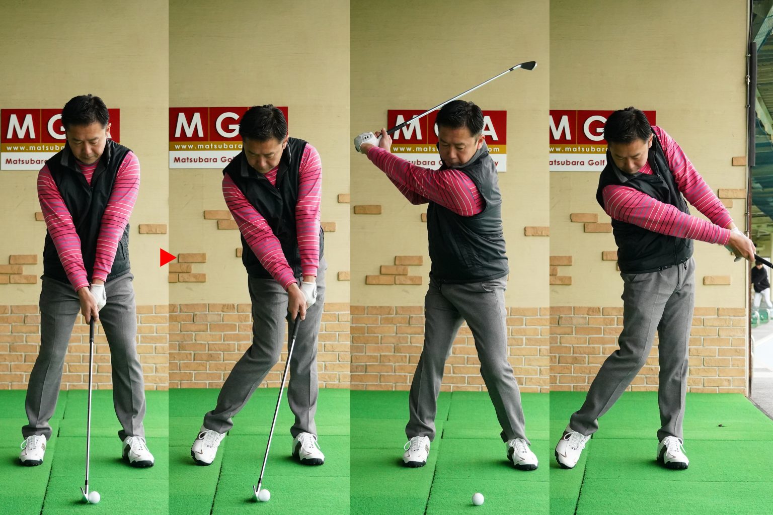 冬の薄芝、もう怖くない! アイアンの「ダフリ」を防ぐ2つのドリル Myゴルフダイジェスト